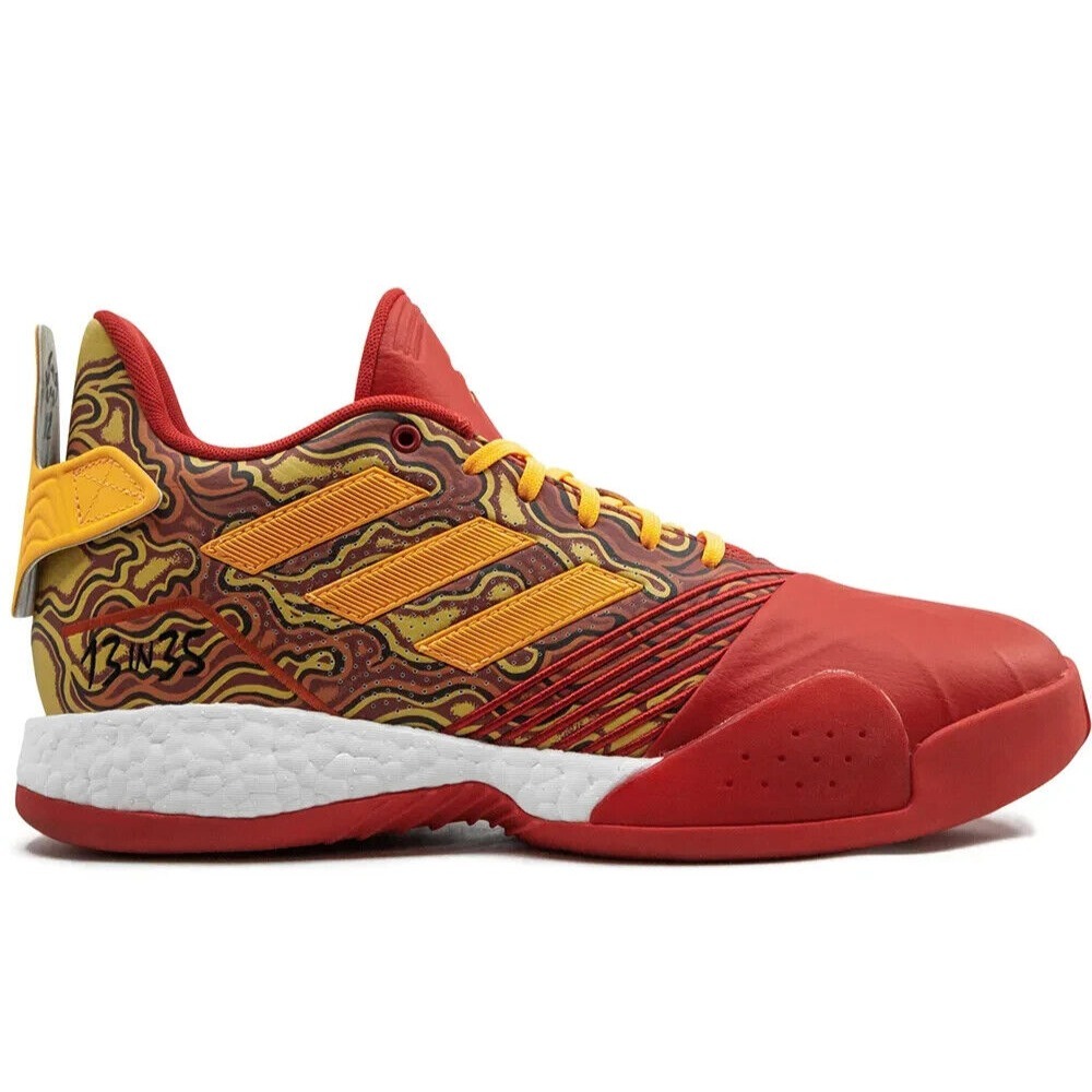adidas Red and Yellow Men’s Athletic Shoes